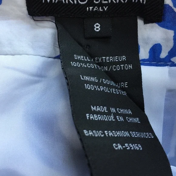 Mario Serrani Floral Skirt - Picture 13 of 13